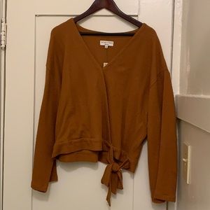 Madewell Bell Sleeve Wrap Top